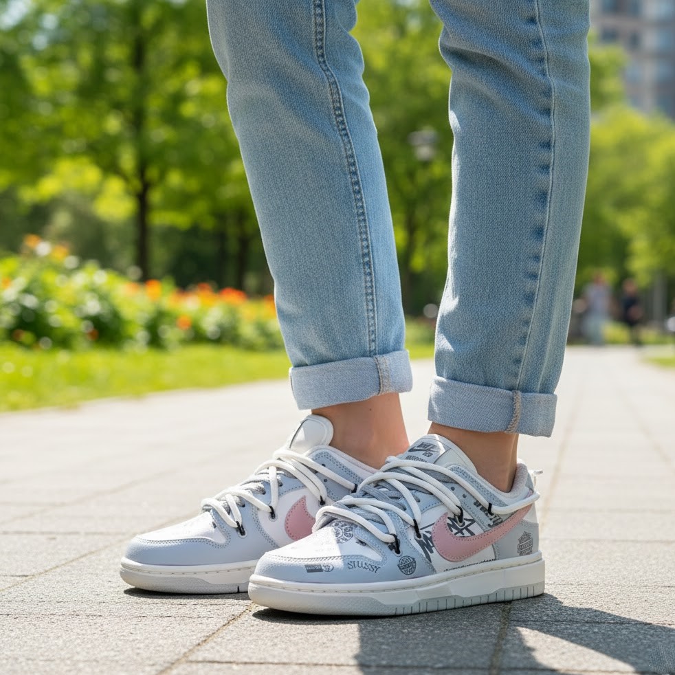 خرید آنلاین کتونی زنانه سناتور مدل جردن دانک کد 91